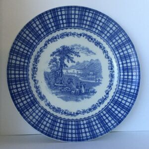 Cauldon England BREADALBANE 9"  Dinner Plate Vintage Collectible